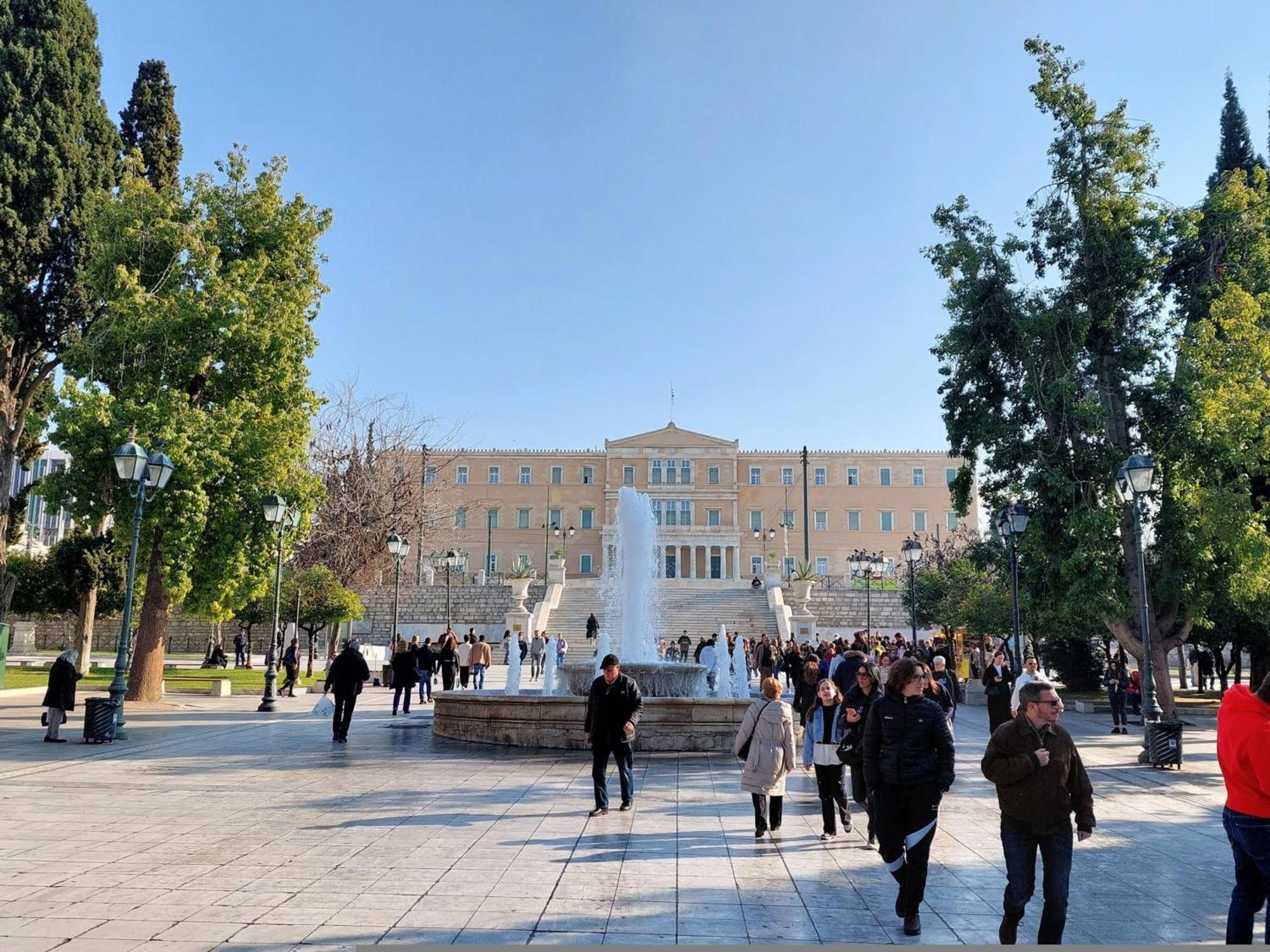 Elegant Apartment In Syntagma Square 아테네 외부 사진
