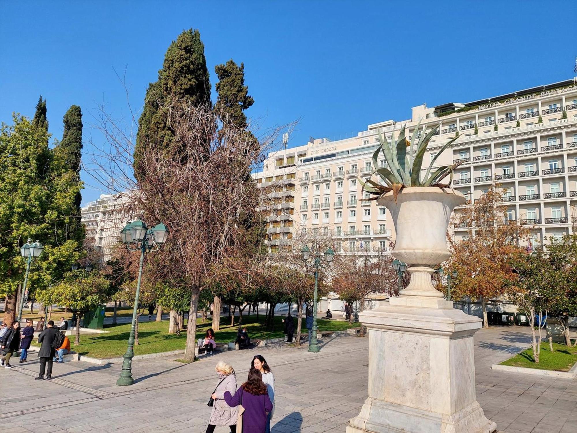 Elegant Apartment In Syntagma Square 아테네 외부 사진